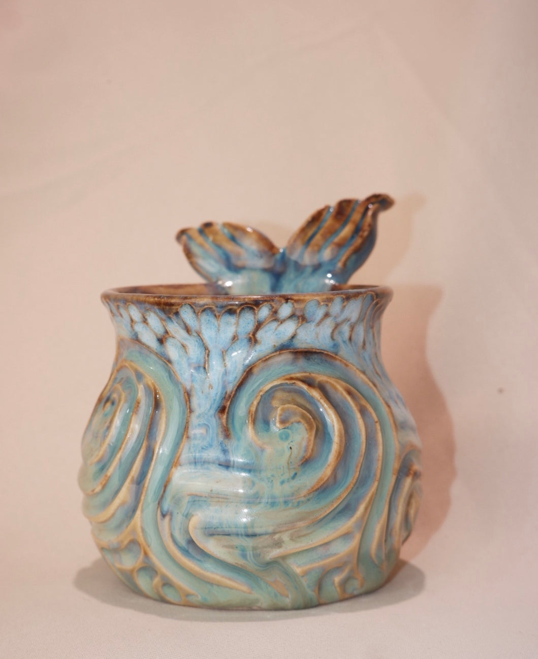 Mermug Swell 7 (slight glaze drip see photos)✨🧜♀️