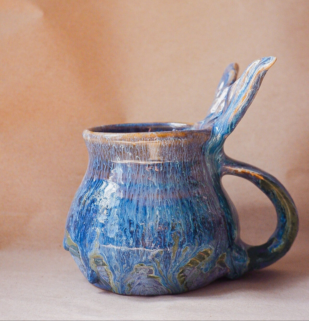 Celestial Ocean Drip Mermug
