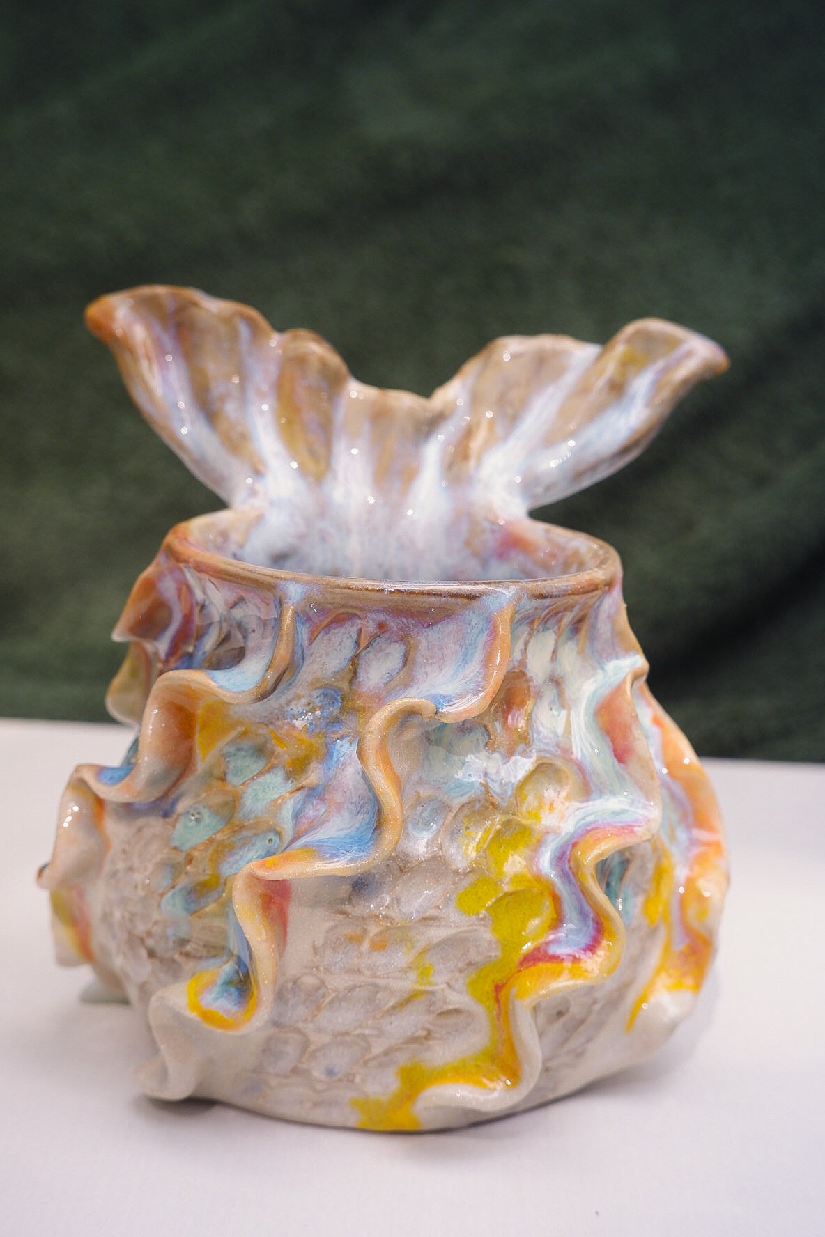 White Tangerine Christmas Mermug