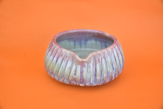 Matcha Bowl 03 (Strawberry & Chrome Green Drips)