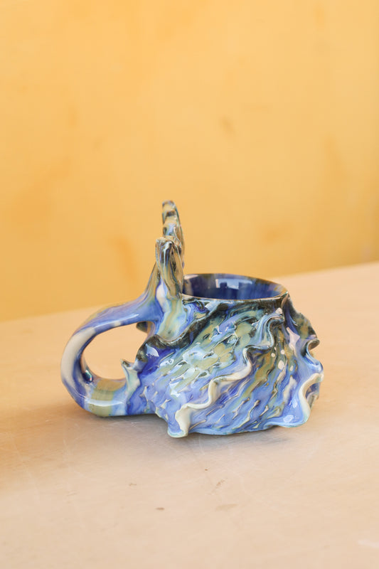 Mermug 07 (Cobalt blue & Jade)