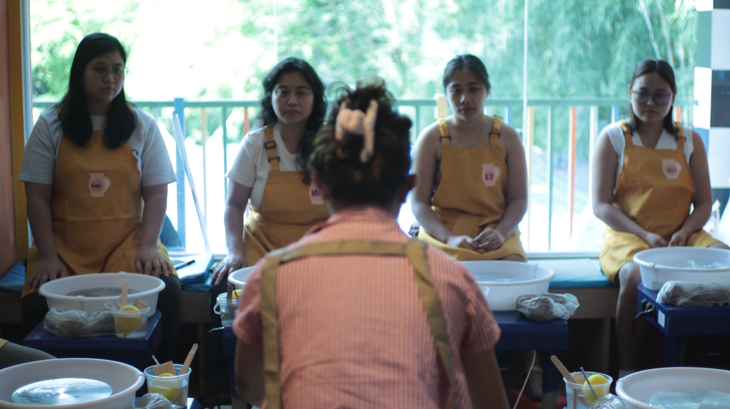Wheel Throwing Pottery Class – 3-Hour Workshop