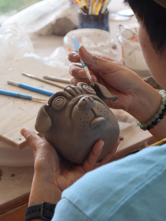 Mug Making Set + Painting (3-Hour Pottery Workshop) - PM SCHEDULE