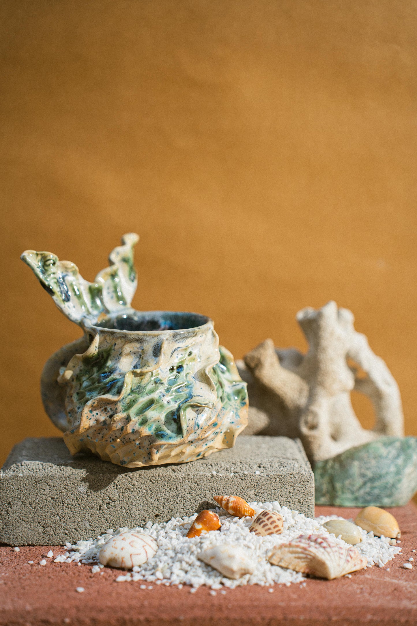 Mystic Kelp Emerald Mermug