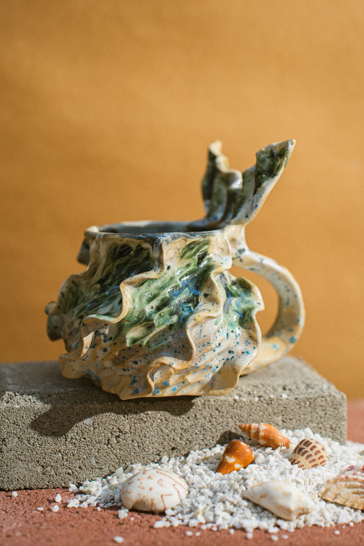 Mystic Kelp Emerald Mermug
