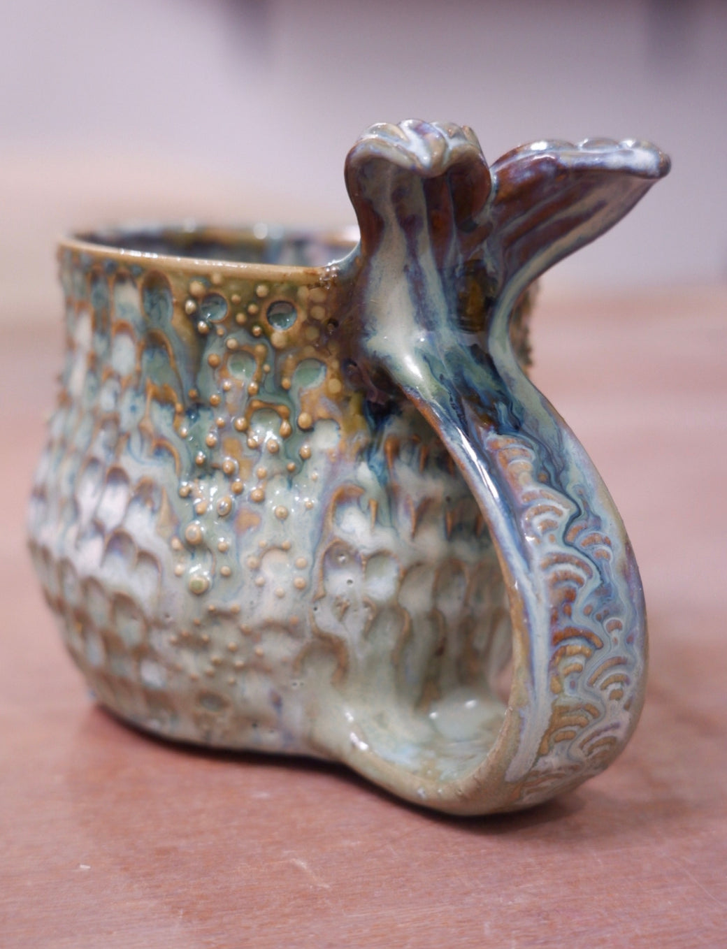 GREEN PEARL OF THE OCEAN MERMUG✨🧜♀️
