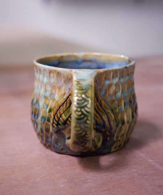 EMERALD OG MERMUG (discounted - chipped bottom- fully functional)✨🧜♀️