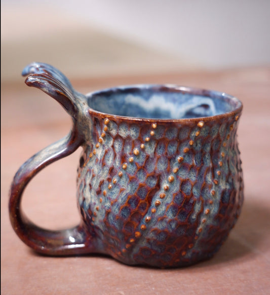 Two toned Pearl Queen mermug ✨🧜♀️