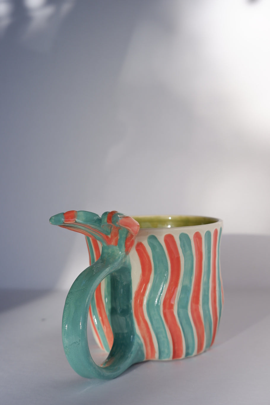 Teal & Pink Mermug 🎨