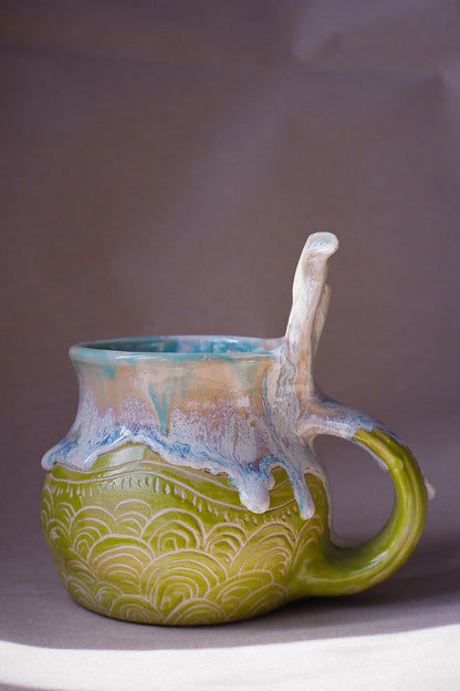 Ocean Mist Drip Mermug