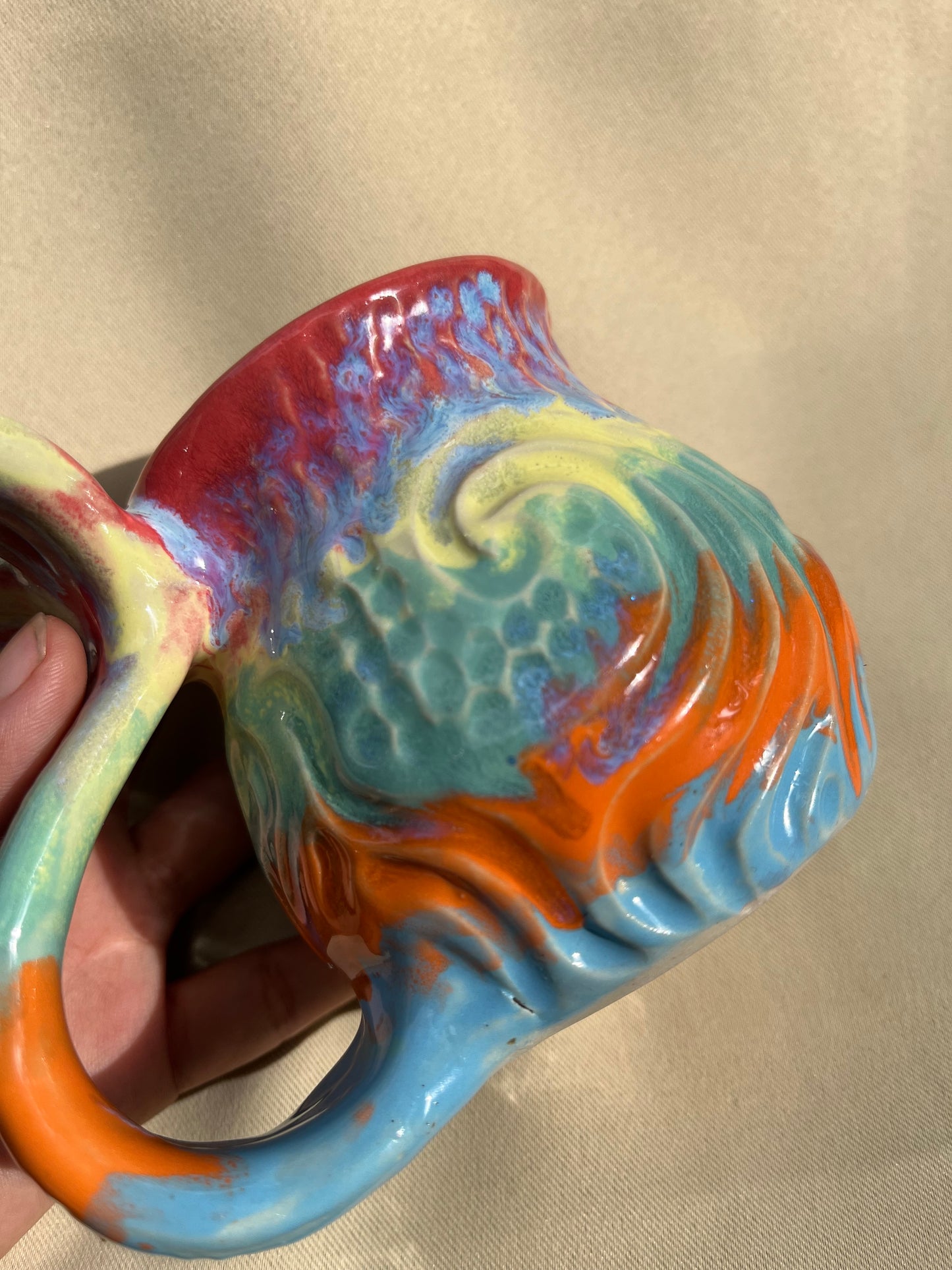 Rainbow Mermug Waves ✨9 🧜‍♀️ (discounted see handle)