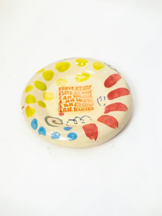 I LOVE MYSELF COASTER