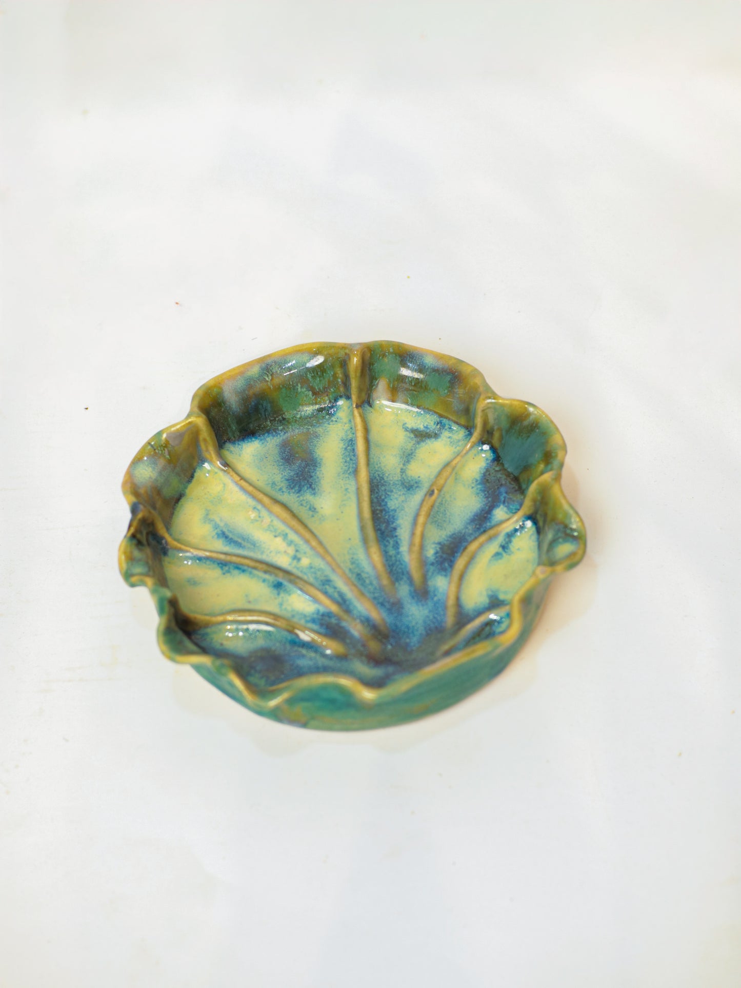 Seafoam Shell Plate