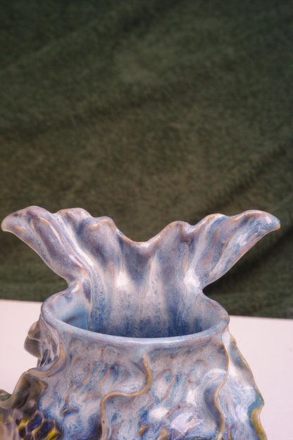 Bluish White Christmas Mermug