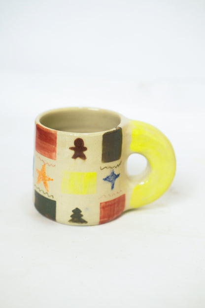 Cute Patterned Christmas Mug