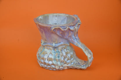 Mermaid Pitcher 02 (Lilac & Jade Drips)