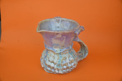 Mermaid Pitcher 02 (Lilac & Jade Drips)