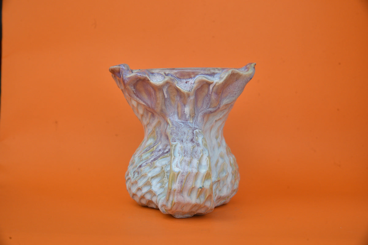 Mermaid Pitcher 06 - Light Jade & Daisy Blue (Discounted - minor)