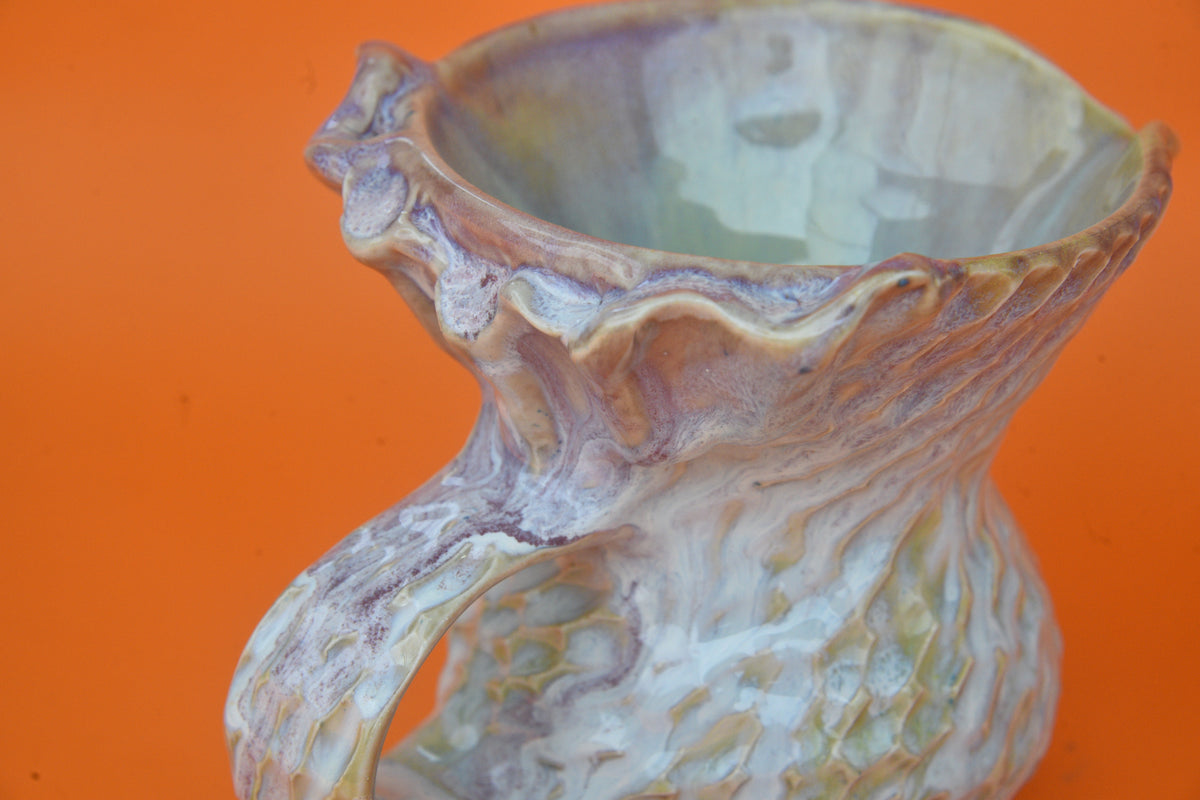 Mermaid Pitcher 06 - Light Jade & Daisy Blue (Discounted - minor)