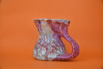 Mermaid Pitcher 05 (Raspberry Pink & Teal)