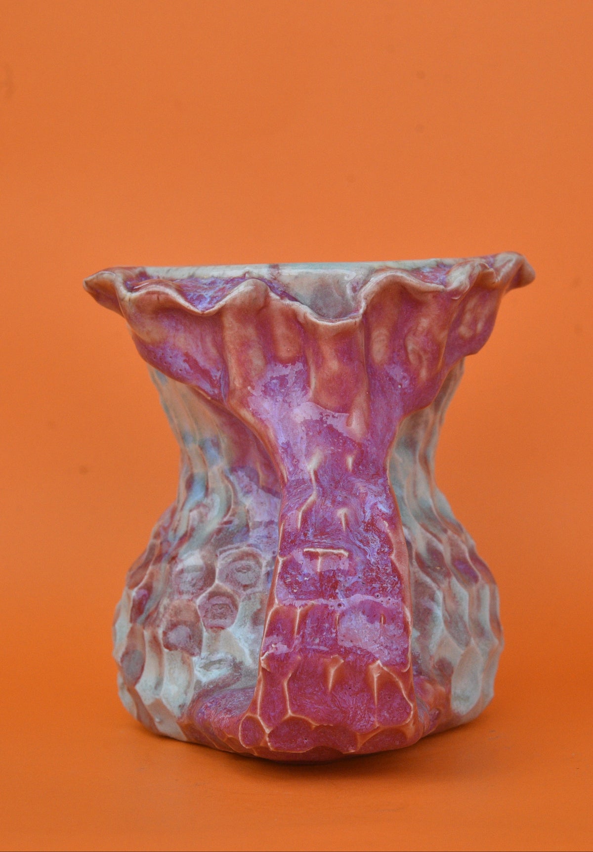 Mermaid Pitcher 05 (Raspberry Pink & Teal)