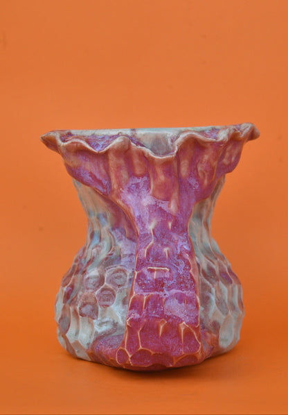 Mermaid Pitcher 05 (Raspberry Pink & Teal)