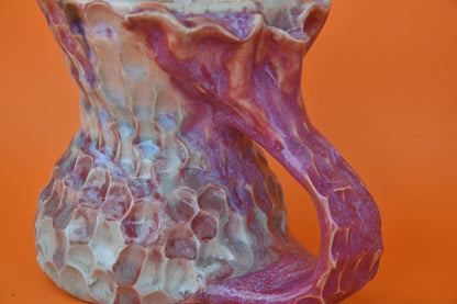Mermaid Pitcher 05 (Raspberry Pink & Teal)