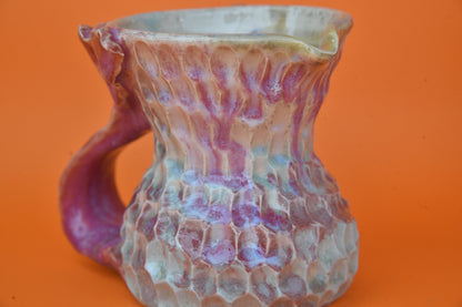Mermaid Pitcher 05 (Raspberry Pink & Teal)