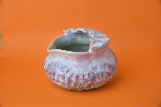 Mermaid Matcha Bowl 16 (Purple Drips) *Discounted no issues - see details)