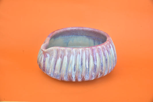 Matcha Bowl 03 (Strawberry & Chrome Green Drips)