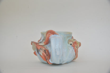 Koi Fish in Light Blue Pastels 08 *Discounted*