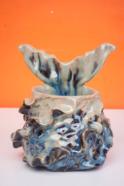 Opal green Oceana Mermug (Discounted)