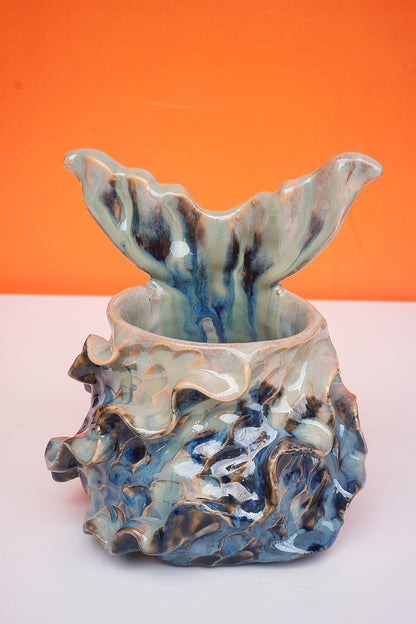 Opal green Oceana Mermug (Discounted)