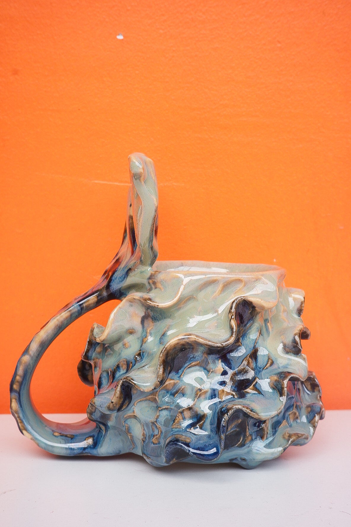 Opal green Oceana Mermug (Discounted)