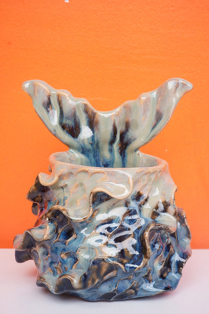 Opal green Oceana Mermug (Discounted)