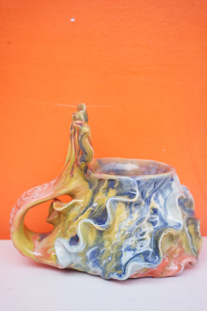 Orange Sherbet Oceana Mermug (Discounted)