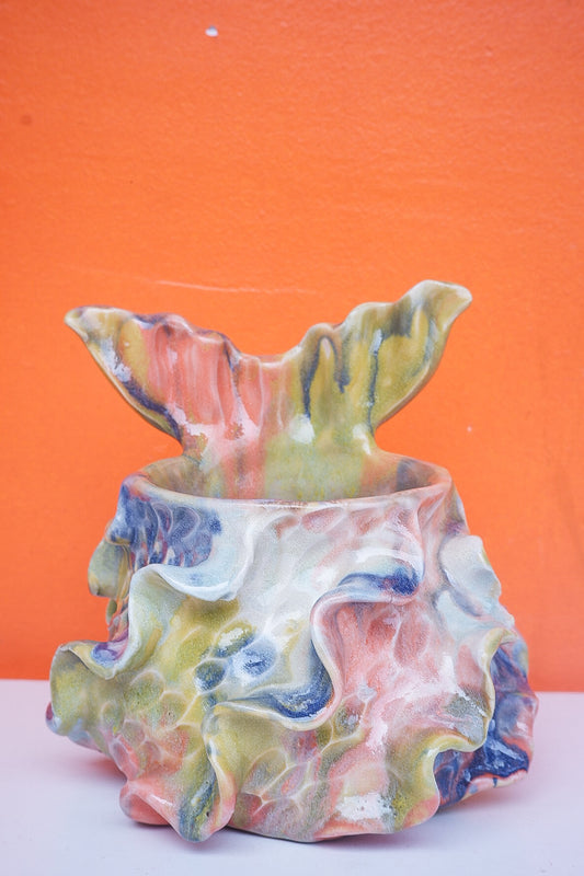 Orange Sherbet Oceana Mermug (Discounted)