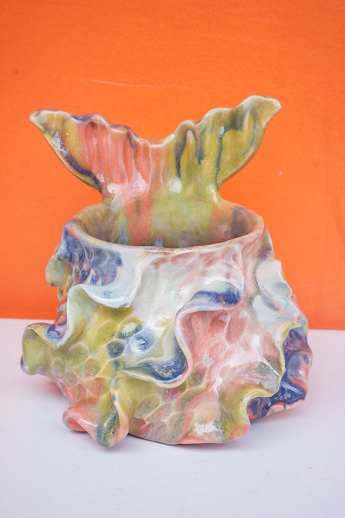Orange Sherbet Oceana Mermug (Discounted)