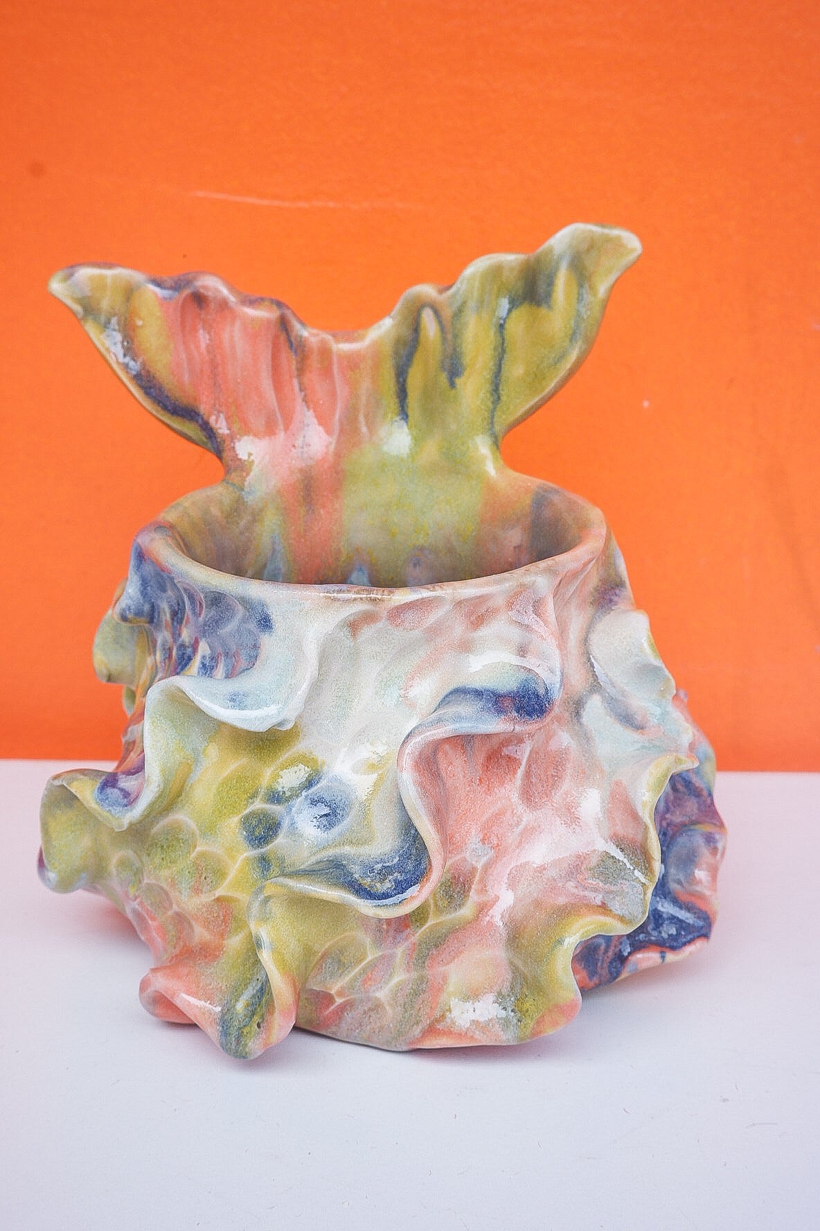 Orange Sherbet Oceana Mermug (Discounted)