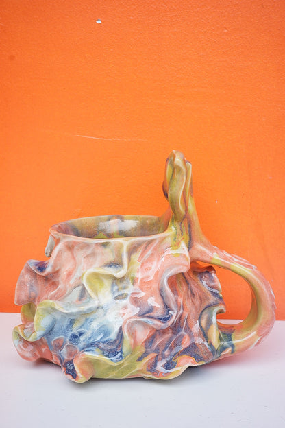 Orange Sherbet Oceana Mermug (Discounted)