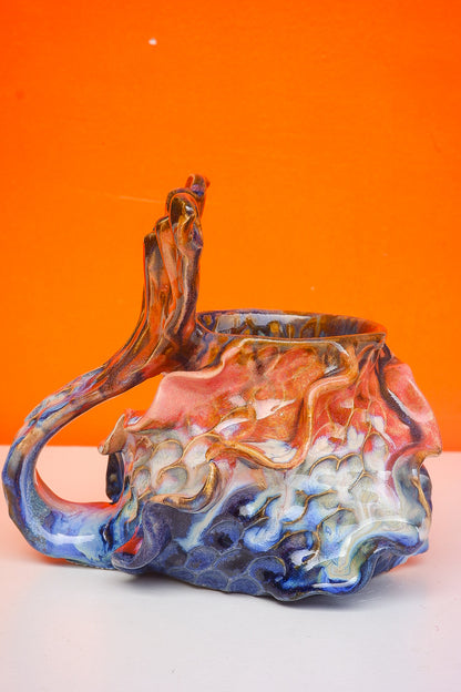 Blue Strawberry Oceana Mermug (Discounted)
