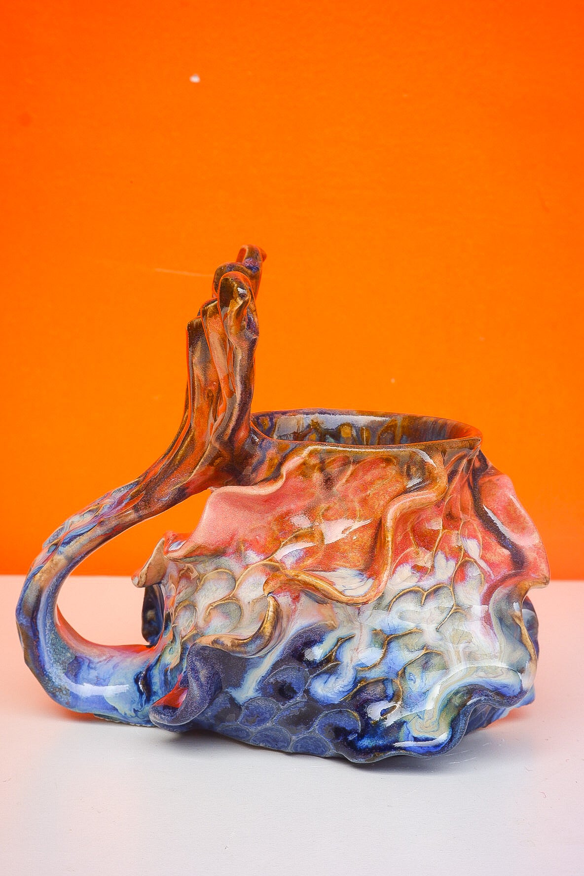 Blue Strawberry Oceana Mermug (Discounted)