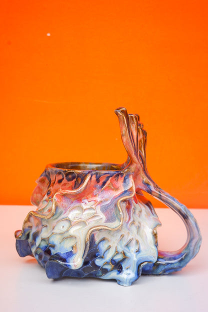 Blue Strawberry Oceana Mermug (Discounted)