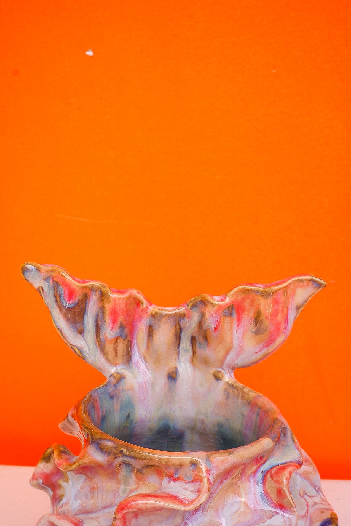 Marbled Pink Swirl Oceana Mermug