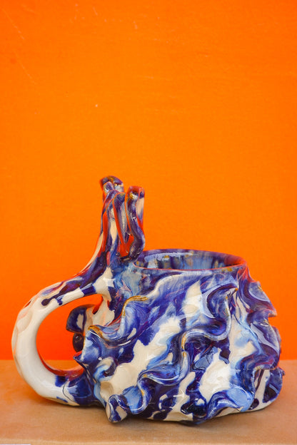 Blue Avalanche Oceana Mermug (Discounted)
