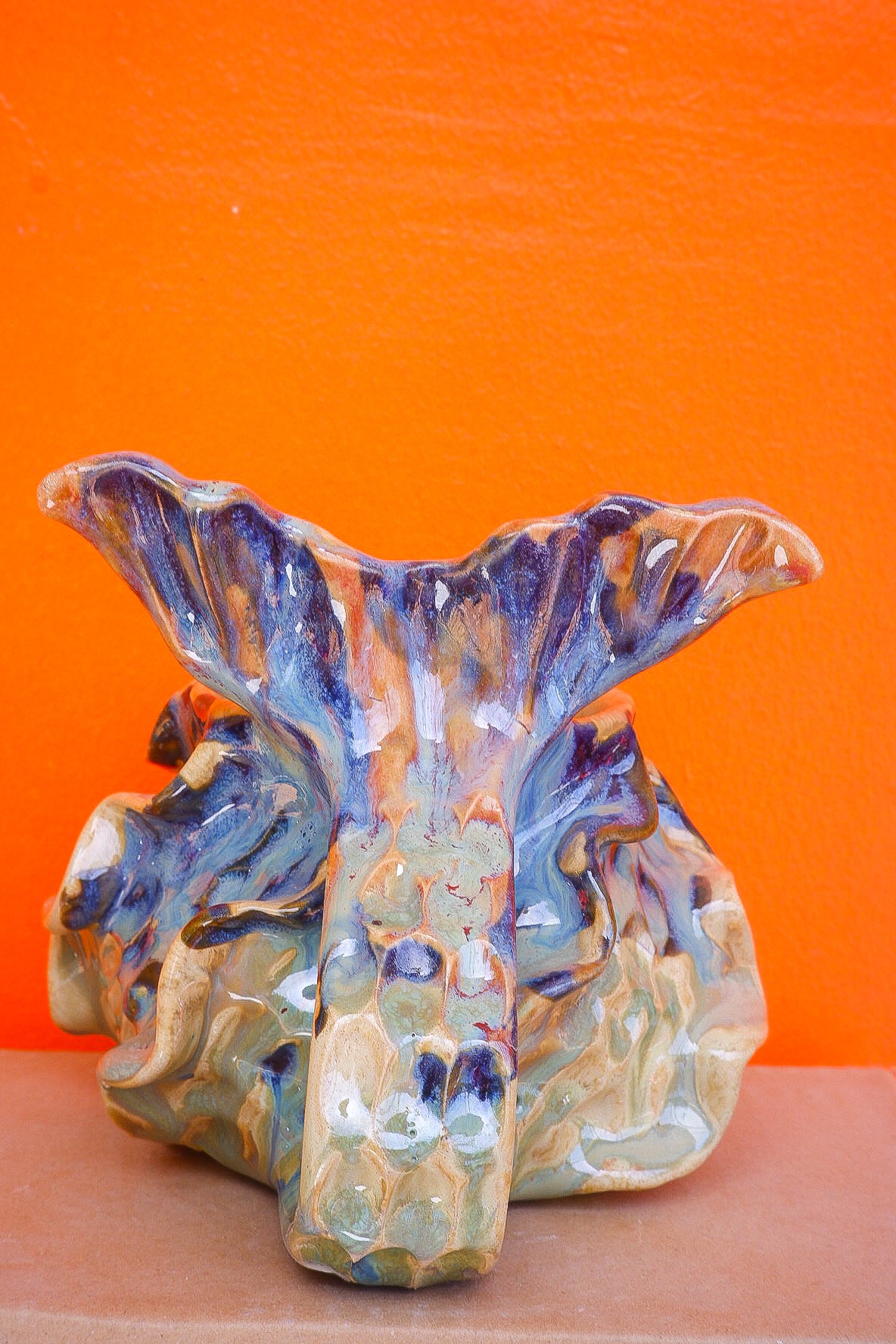 Blue Cobalt and Jade Oceana Mermug (Discounted)