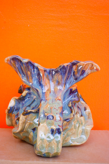 Blue Cobalt and Jade Oceana Mermug (Discounted)