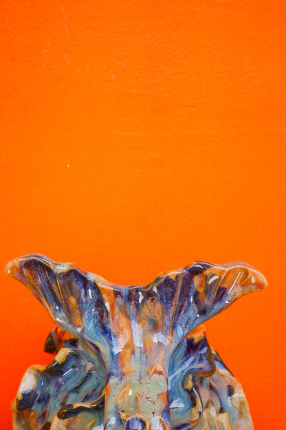 Blue Cobalt and Jade Oceana Mermug (Discounted)