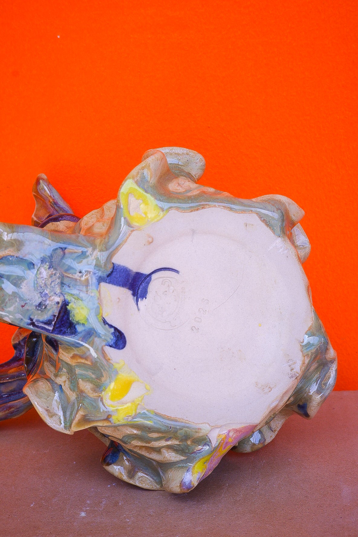 Blue Cobalt and Jade Oceana Mermug (Discounted)