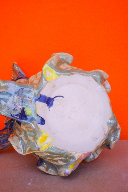 Blue Cobalt and Jade Oceana Mermug (Discounted)